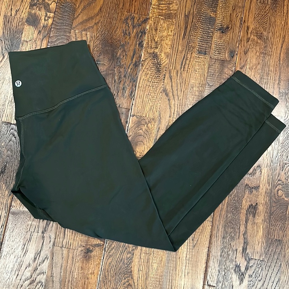 Lululemon Align high-rise 25 in. leggings in dark olive